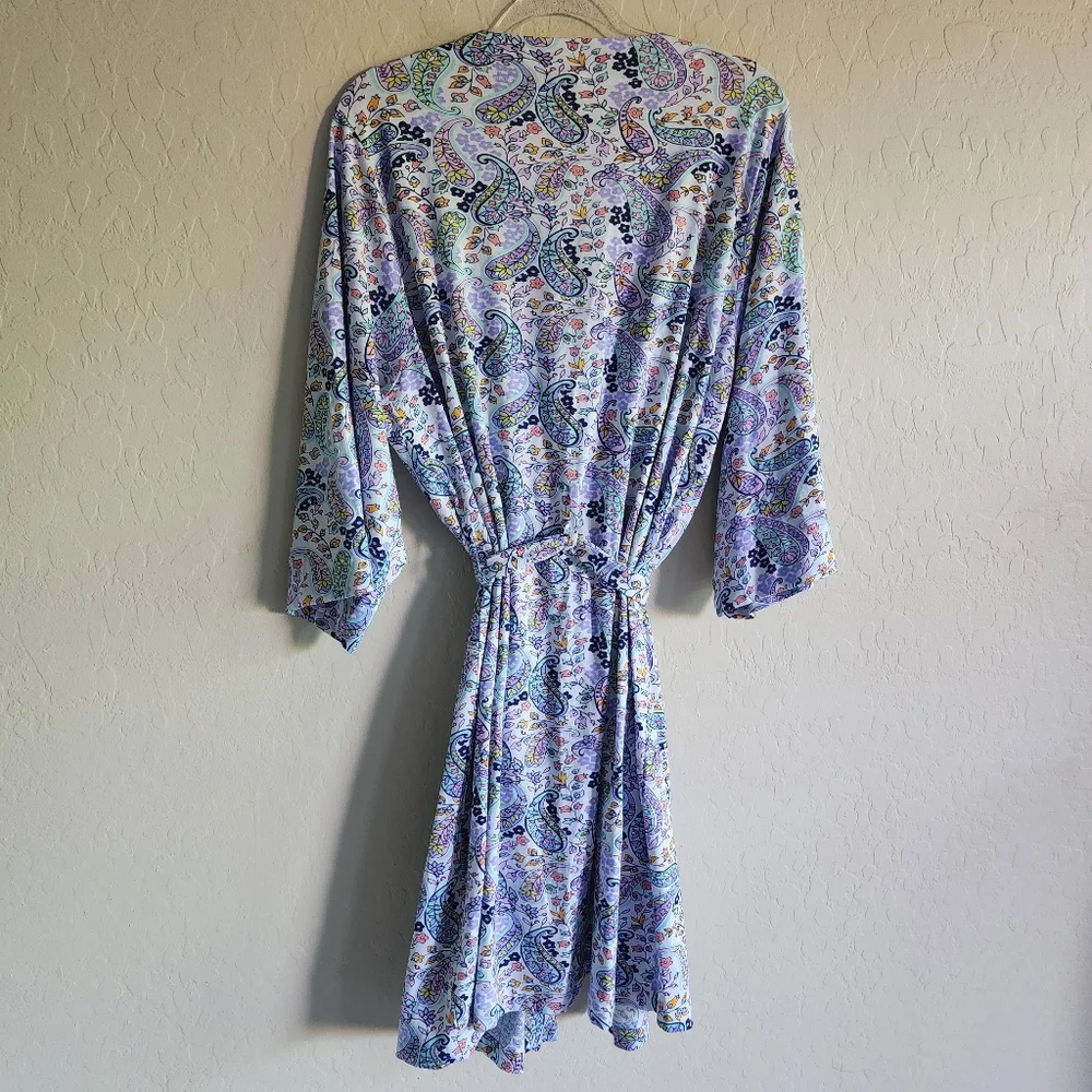 Vera Bradley Paisley‎ Robe Small/Medium